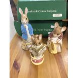 Three boxed Beswick Beatrix Potter figurers