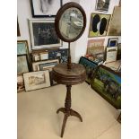 A Victorian mahogany shaving stand