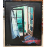 Eric Scott (1945-2005): Open door, oil on canvas, signed,