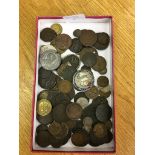 Old 18th/19th century copper coins;