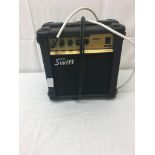 A Swift GA10 guitar amp