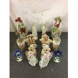 Doulton vases,