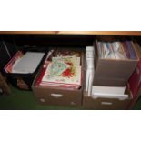 A large quantity of greetings cards