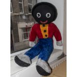 A large plush Gollywog