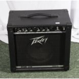 A Peavey 15 watt guitar amp