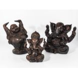 Resin Oriental style figures