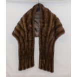 A vintage Marcel of New Bond Street mink stole