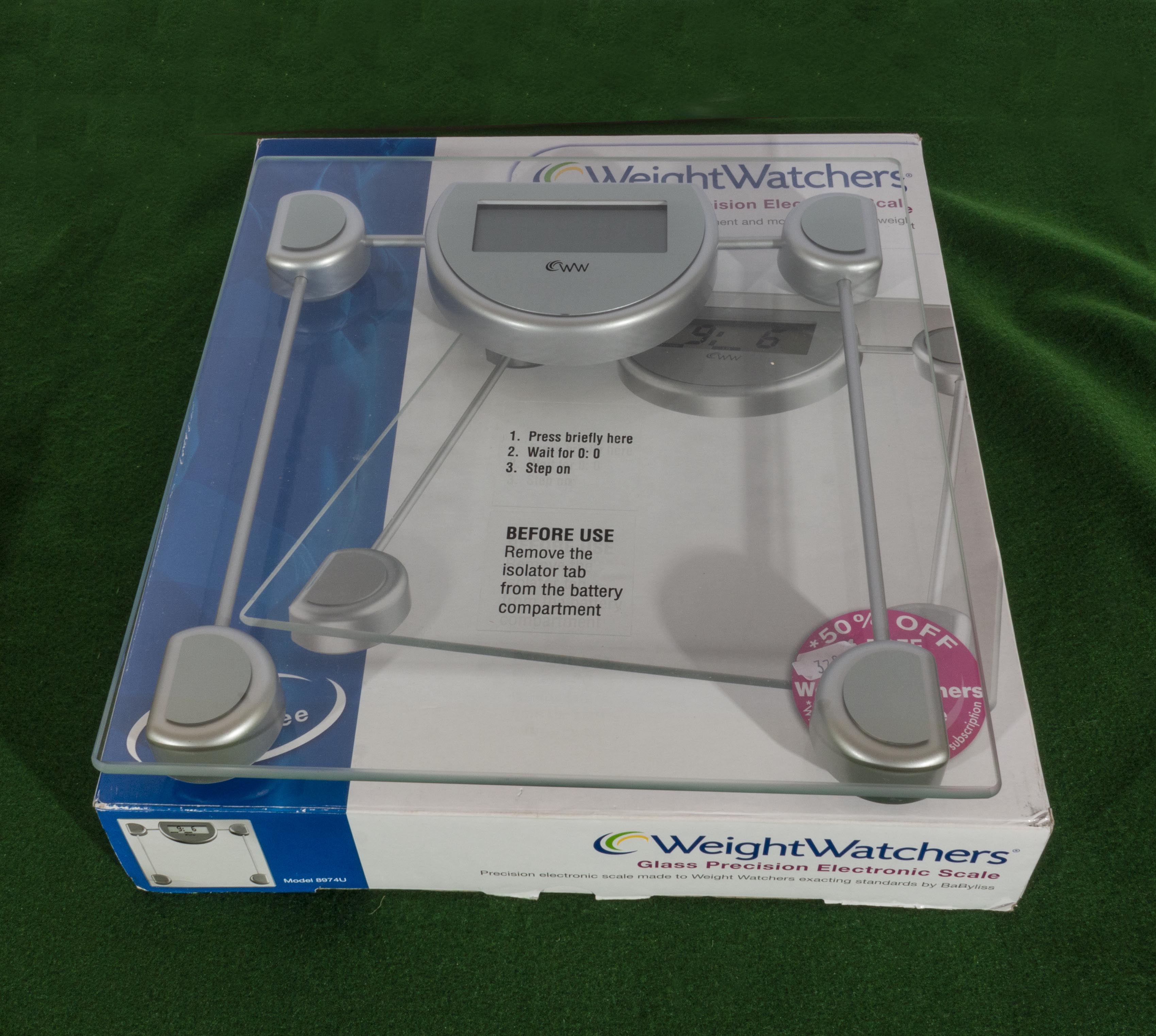 A set of Weight Watchers digital scales