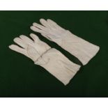 A pair of 1920's lady's kid gloves