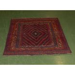 A Gazak rug 130cm x 111cm