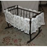 A baby's cot