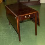 A Victorian mahogany table