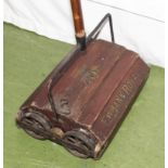 A vintage Ewbank Royal carpet sweeper