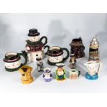 Character jugs and other items