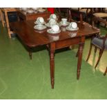 A Victorian mahogany Pembroke table