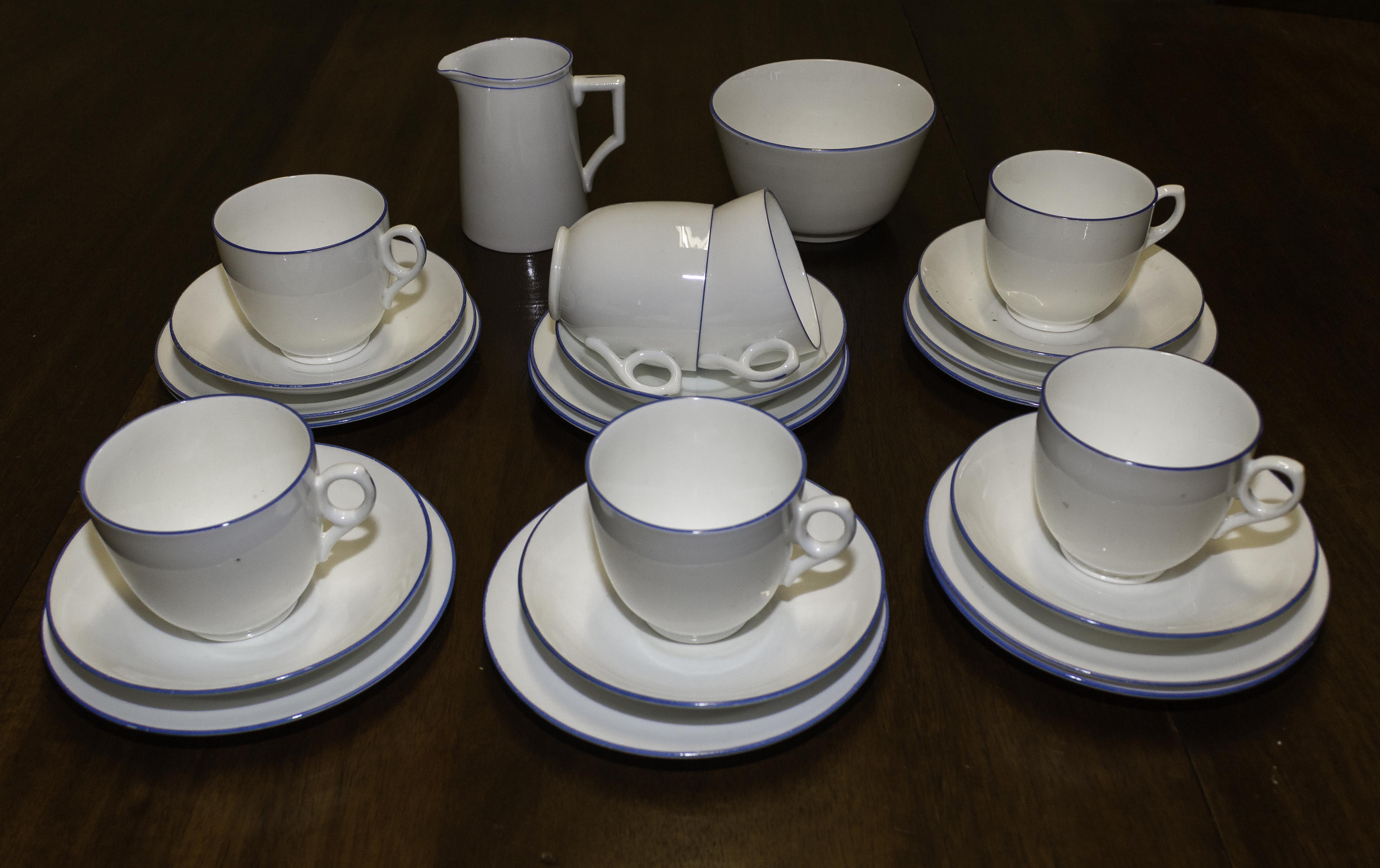 A part China tea set