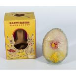 A vintage Happy Easter panoramic egg