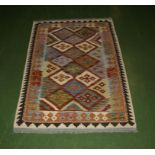A Chobi vegetable dyed rug 152 cm x 96 cm