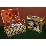 A box of bijouterie and a limited edition Marmite Paddington bear