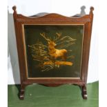 An Edwardian fire screen