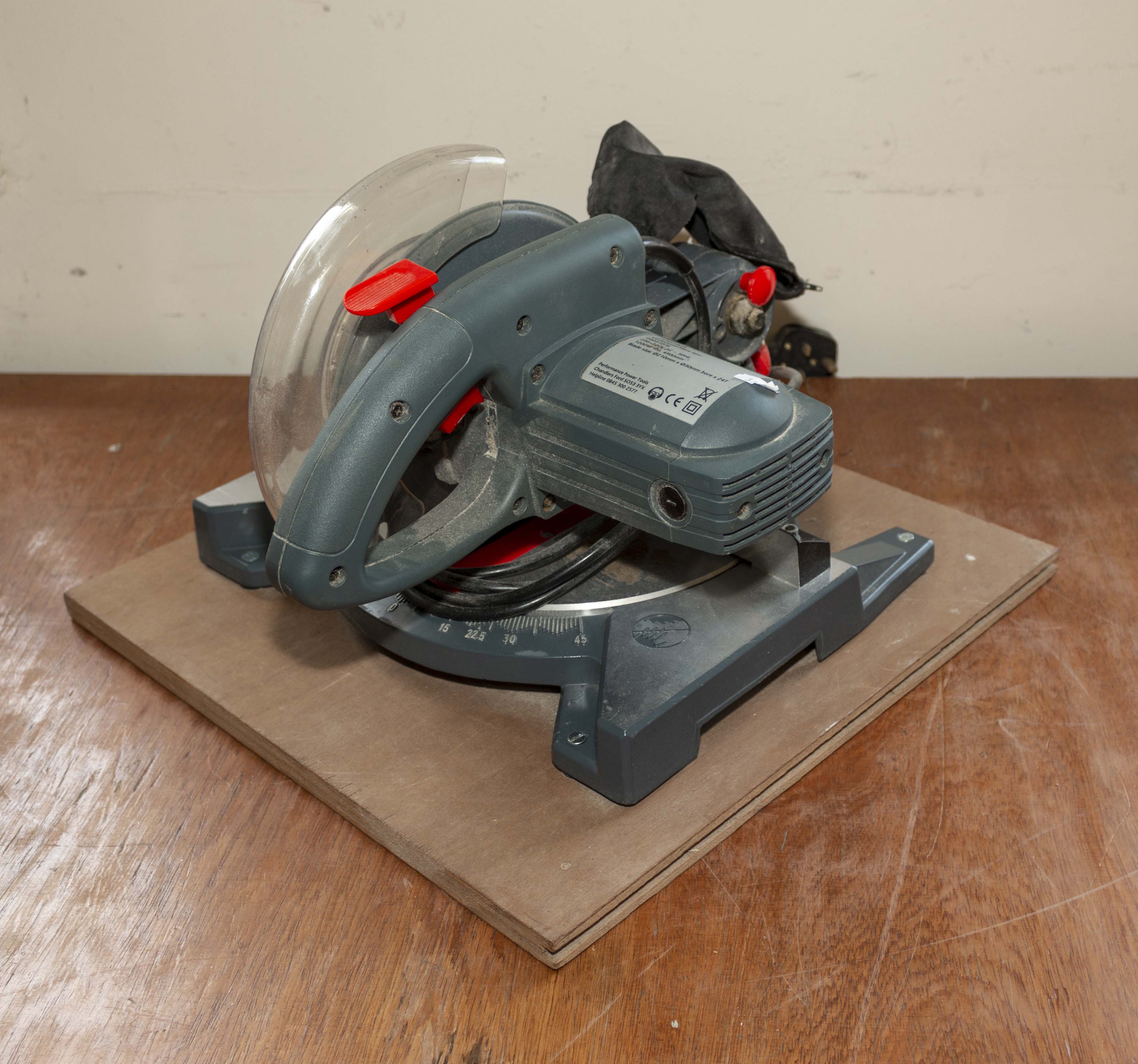 Performance Power Tools compound mitre saw