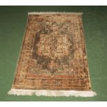 A small rug