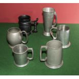 Six tankards