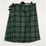 Ancient Scott Tartan 32" waist kilt