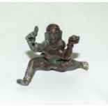 A Nepalese bronze of Vishnu