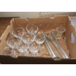 A box of glass ware