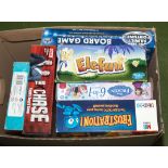 A selection of children's board games