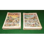 35 vintage New Hotspur comics 1963/64