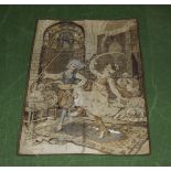 A French style tapestry 94cm 64cm