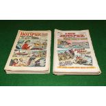 28 vintage New Hotspur comics 1962