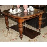Mahogany wind out table