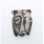 A Shang dynasty style hardstone jade cicada pendant