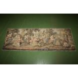 A French style tapestry 178cm x 66cm