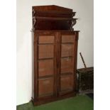 A Victorian bookcase