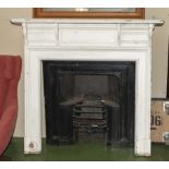 Fire place and insert