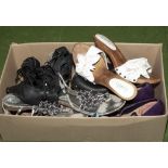 A box of lady's shoes
