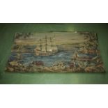 A French style tapestry 175cm x 94cm