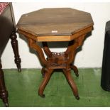 An Edwardian window table.