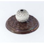 Cast Iron and enamel golf ball poker holder