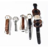 Five watches bentima, timex, Seiko etc