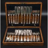 A cased fish set.