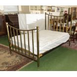 Victorian brass bed