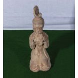 Han dynasty style court musician figure