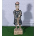 Glazed Tang dynasty court attendant