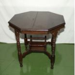 A mahogany table