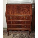 A mahogany bureau